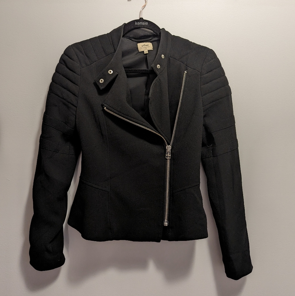 Artizia Wilfred Montesson Moto Jacket in Black